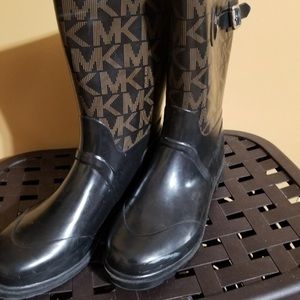 Michael Kors Rainboots EUC. Worn only a few times.